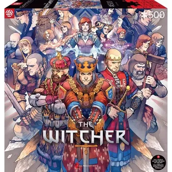 Puzzle GOOD LOOT GAMING PUZZLE Zaklínač (The Witcher) Severní Království 500 dílků