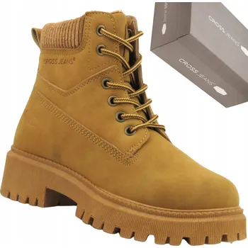 Dámská obuv Cross Jeans dámské kotníkové boty platforma velikost 39