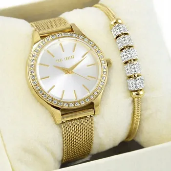 Hodinky Paul Lorens dámské hodinky Vanessa-3D1 - s gravírováním + náramek srdce