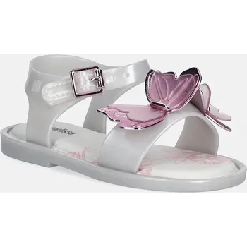 Dívčí sandály Dětské sandály Melissa FLY SANDAL III BB M.37803 šedá 09X, EUR 27