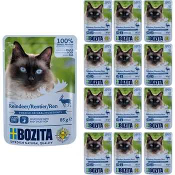 Krmivo pro kočku Mokré krmivo pro kočky BOZITA multibox V OMÁČCE 12 ks x 85g SOB