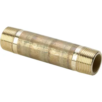 Stavebniny prodloužení bronz Viega 1"x200mm x1" oboustranný závit (m.3530)