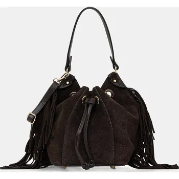 Kabelka Semišová kabelka Answear.LAB 1418.hak hnědá 89X, vel. ONE SIZE