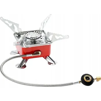 Turistický vařič PLYNOVÝ HOŘÁK VAŘIČ TURISTICKÝ SKLÁDACÍ NA KARTUŠE
