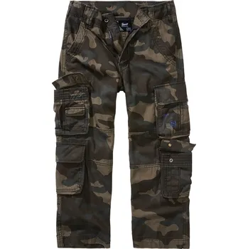 Chlapecké kalhoty BRANDIT Dětské kalhoty Pure Trouser Darkcamo Velikost: 170/176