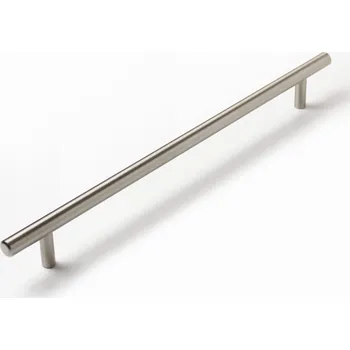 63823 - HRAZDA úchytka 10/224mm broušený nikl (63823 - HRAZDA úchytka 10/224mm broušený nikl)