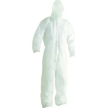 Jednorázový oděv MINTO ANDREW - Barva Bílá, Velikost L