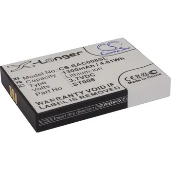 Baterie pro mobilní telefon Baterie Cameron Sino CS-EAC008SL, Li-Ion, 1300