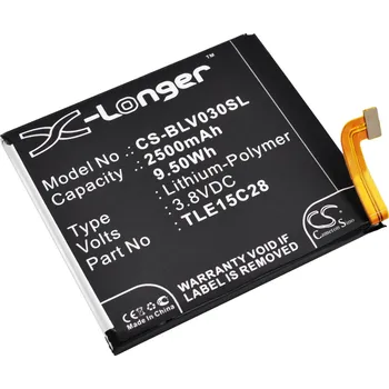 Baterie pro mobilní telefon Baterie Cameron Sino CS-BLV030SL, Li-Polymer, 2500