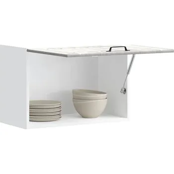 Kuchyňská skříňka Kuchyňská nástěnná skříňka "Lucca" šedý sonoma kompozitní dřevo - 8721158421890