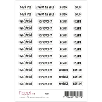 Fleppi Samolepky Pro pěstouny