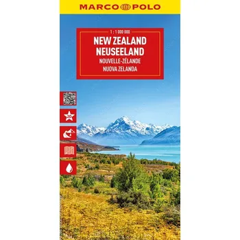 MARCO POLO Reisekarte Neuseeland 1:1 Mio. [DE] (2026, Mapa, MairDuMont)