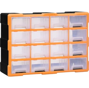 Organizace kuchyně Organizér se 16 středními zásuvkami 52 x 16 x 37 cm - 8720286327678