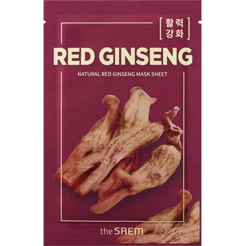 Pleťová maska Pleťová maska the SAEM v plátýnku s červeným ženšenem 21 ml