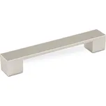 12780 - Úchytka plast rozteč 128mm nikl efekt (12780 - Úchytka plast rozteč 128mm nikl efekt)