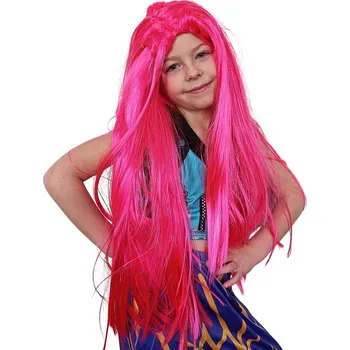 Karnevalový kostým Paruka KPop Demon Hunters Mira růžová