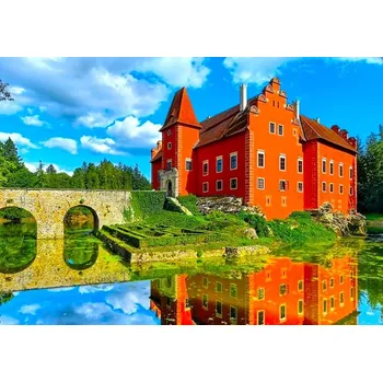 Diamantové malování Diamantové malování - Zámek Červená Lhota (50x70)