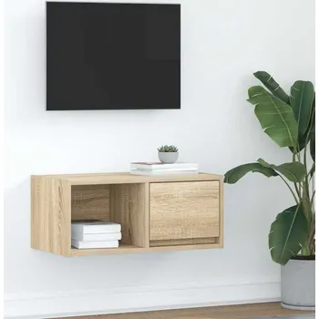 Televizní stolek TV skříňka dub sonoma 60x31x25,5 cm kompozitní dřevo - 8721158703590