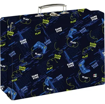 Oxybag Kufřík lamino hranatý A4 OXY NEXT Gamer