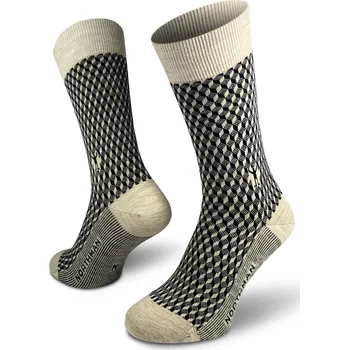 Pánské ponožky Northman Horten Merino ponožky Velikost: 39-41 Latte Společenské Merino Ponožky