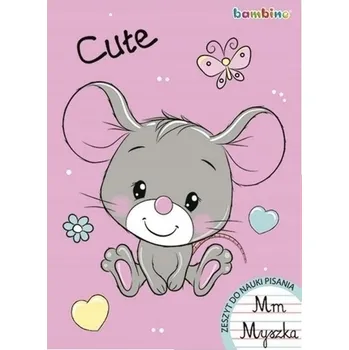 Sešit Bambino Sešit na procvičování psaní A4, 32 listů, tři linky, laminovaný