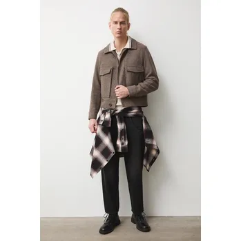 Pánská větrovka Košilová bunda Medicine RS26-KUM107 hnědá 89M, vel. S