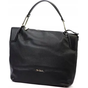 Kabelka Pierre Cardin shopper kabelka z pravé kůže černá
