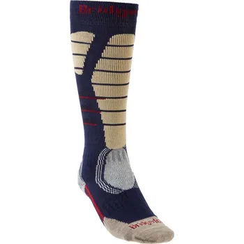 Pánské lyžařské ponožky Bridgedale Ski Easy On navy/sand/232 S (3-5,5 UK)