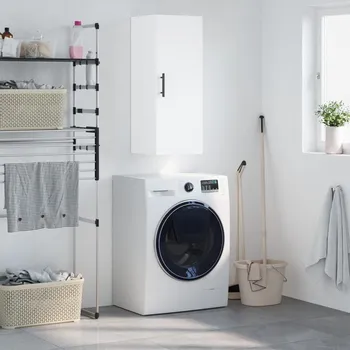 Příborník do zásuvky Nástěnná skříňka bílá 34,5 x 34 x 90 cm - 8720845440367