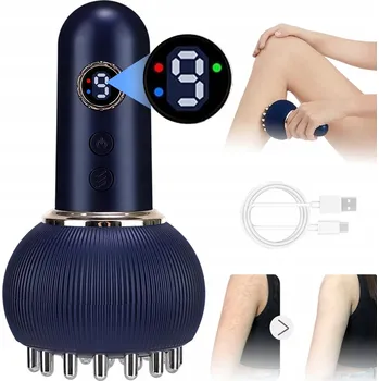 Masážní přístroj MASÁŽNÍ PŘÍSTROJ S TERAPIÍ ČERVENÝM SVĚTLEM, 9 ÚROVNÍ TEPLOTY, ČASOVAČ NA 30 MINUT