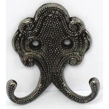 Věšák 63397 - ANTIK MALÝ dvojháček ANTIC.STŘÍBRNÁ (63397 - ANTIK MALÝ dvojháček ANTIC.STŘÍBRNÁ)