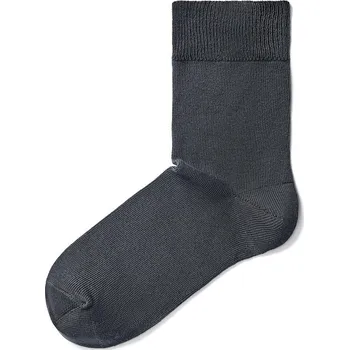 Dámské ponožky Vlnka Bavlněné ponožky s volným lemem tmavě šedá velikost ponožek 39-42