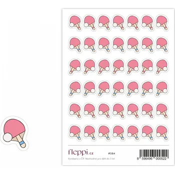 samolepka Fleppi Samolepky Ping-pong