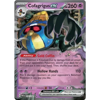 Sběratelská karetní hra Cofagrigus ex 076/182 - Paradox Rift