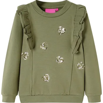 Chlapecká mikina Dětská mikina khaki 128 - 8721012033085