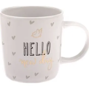 Hrnek porcelánový - HELLO 360 ml