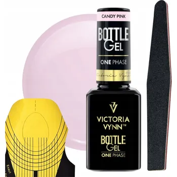 Lak na nehty VICTORIA VYNN Stavební gel BOTTLE GEL Candy Pink 15 ml v lahvičce + DÁRKY ZDARMA