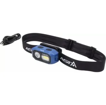 Čelovka ASTA A-GAL567 Čelová svítilna, COB LED, 480 lm, nabíjecí