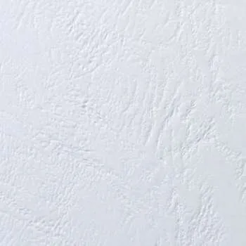 Kancelářská technika Kartony pro zadní stranu GBC - A4, imitace kůže, bílé, 100 ks