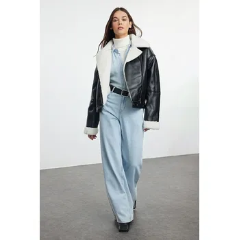 Dámská vesta Bunda trendyol Schwarz 762160 S