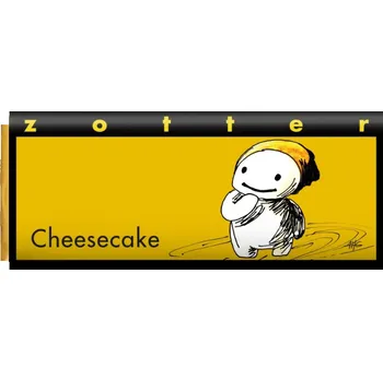 Čokoláda Zotter bio plněná mléčná čokoláda Cheesecake, 70 g