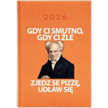 Kalendář Knižkový kalendář 2026 A5 FunnyCase modrý