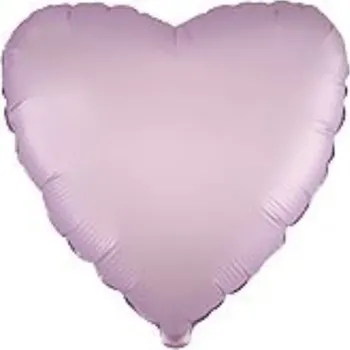 Balónek Fóliový balónek Srdce 46cm Světle fialový