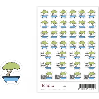 samolepka Fleppi Samolepky Bonsai