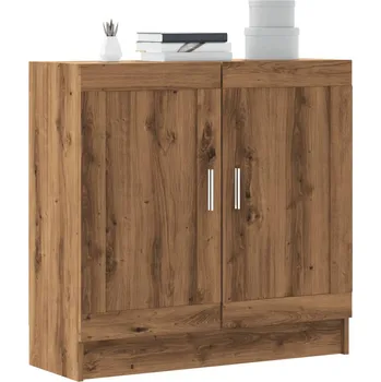 Knihovna Knihovna dub artisan 82,5 x 30,5 x 80 cm kompozitní dřevo - 8721158436726