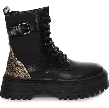 Dámské kozačky Boty Twinset Schwarz/ Gold 1204847 38