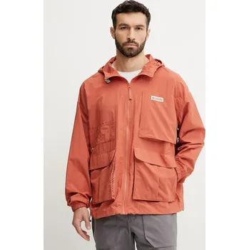 Pánská větrovka Outdoorová bunda Columbia Cove Beach 2119531 oranžová 28X, vel. M