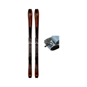 Horolezectví set Dynafit BLACKLIGHT 80 black + pásy 151 cm; Bez vázání lyže