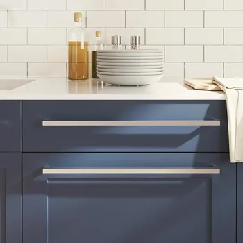 Nábytkové kování Nábytkové úchytky 5 ks stříbrné 480 mm nerezová ocel - 8721012192317