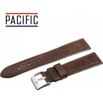 Řemínek na hodinky Řemínek k hodinkám W48 PREMIUM, tmavě hnědý, I - 22 mm